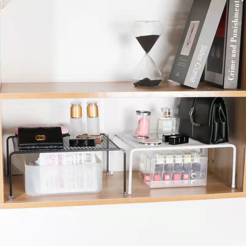 Tabletop Shelf Student Bookshelf Cosmetics Storage Rack Storage Rack Desk Heightening Rack Bedroom Finishing Rack Kitchen Drain Rack Home Organizer