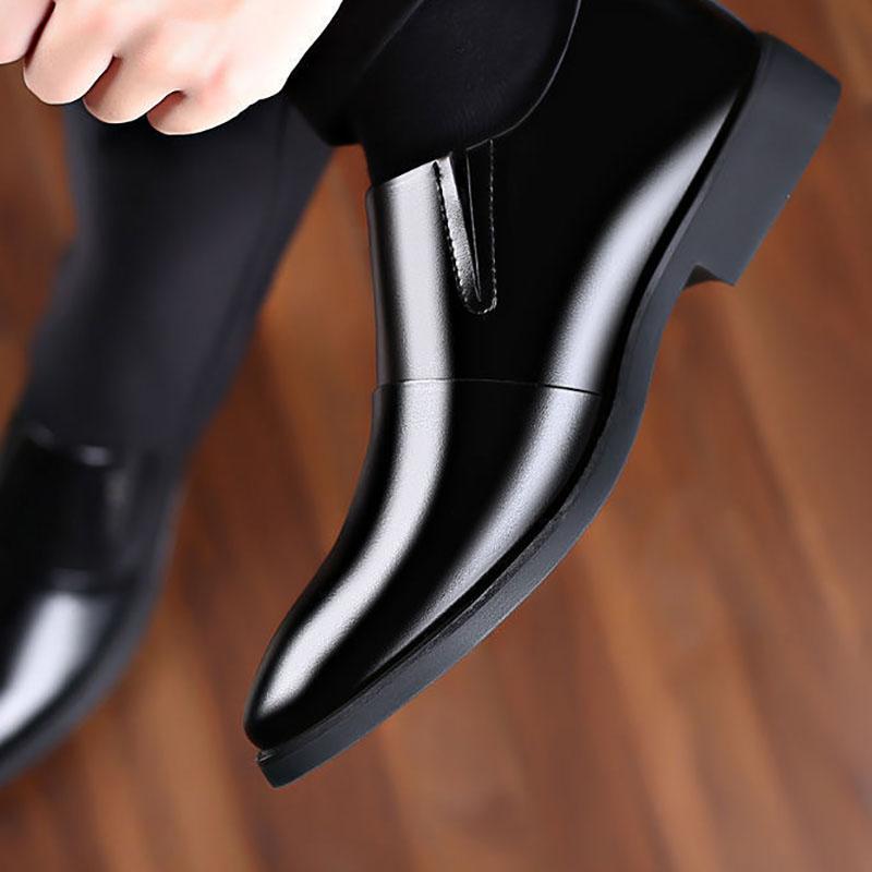 Men's Shoes Spring and Summer Casual Single Shoes Business Formal Wear Leather Shoes Casual Men's Korean Single Shoes Wedding Shoes