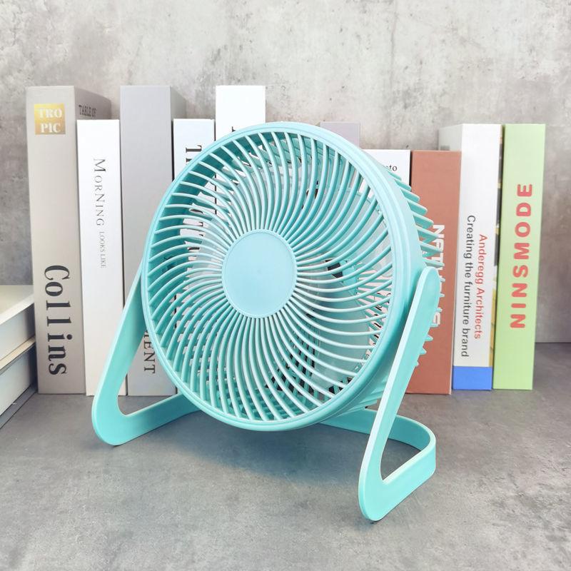 Mini Electric Fan Car Home Office Fan Portable Boutique Fan with USB Head