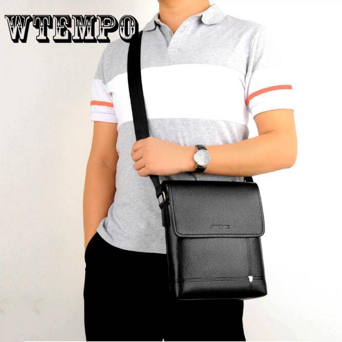 Bag Shoulder Bag Fashion Fashion Men Leather Crossbody Bag Business Handbgs Messenger Handbag