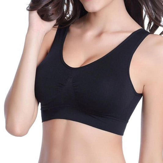 Female Push Up Bra Backless Padded Underwear Comfortable Wireless Brassiere Breathable Seamless Bras