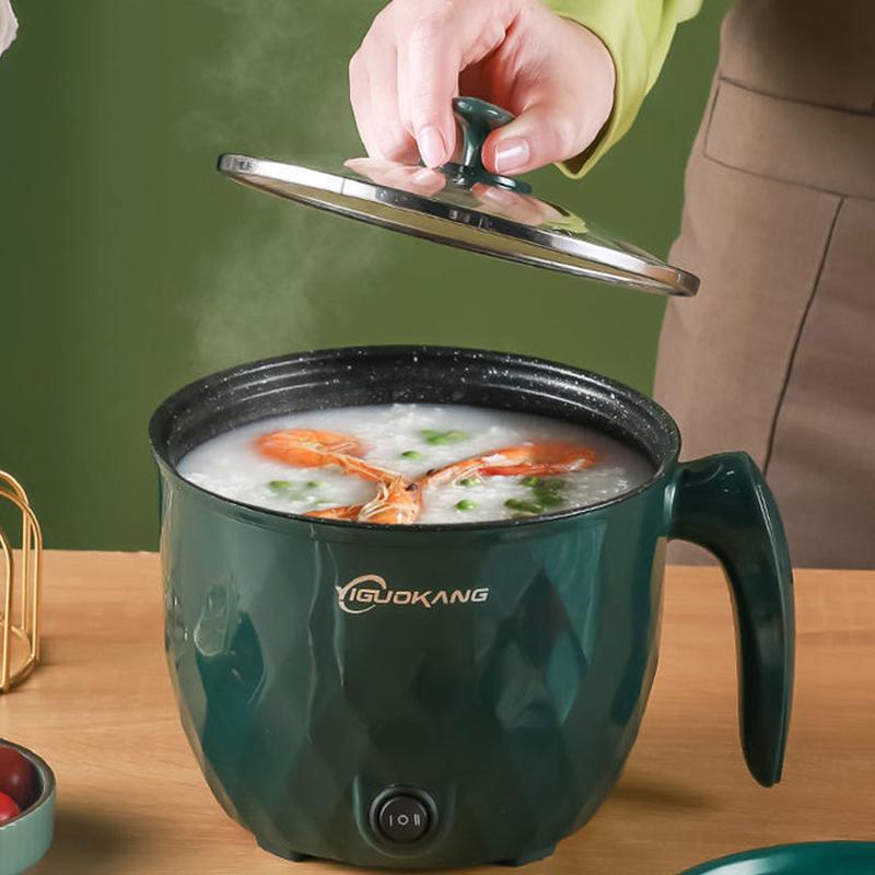 Multifunctional Electric Frying Pan Non-stick Mini Rice Cooker Household Electric Cooker All-in-one Pot