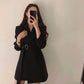 Women's Suit Jacket Korean Style Lace-up No Buckle Spring  Autumn Loose Casual Season Jacket Small Suit