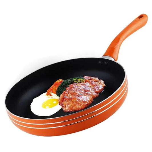 Frying Pan Non-stick Pan Frying Wok Pancake Pan Kitchenware Cookware Non-stick Wok