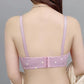 Large Size Thin Bra Without Steel Ring Gathered Sexy Bra Middle-aged and Elderly Women's Underwear