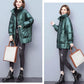 Down Padded Jacket Women Winter Thick Padded Jacket Mid-length Fashion Loose Collar Padded Jacket