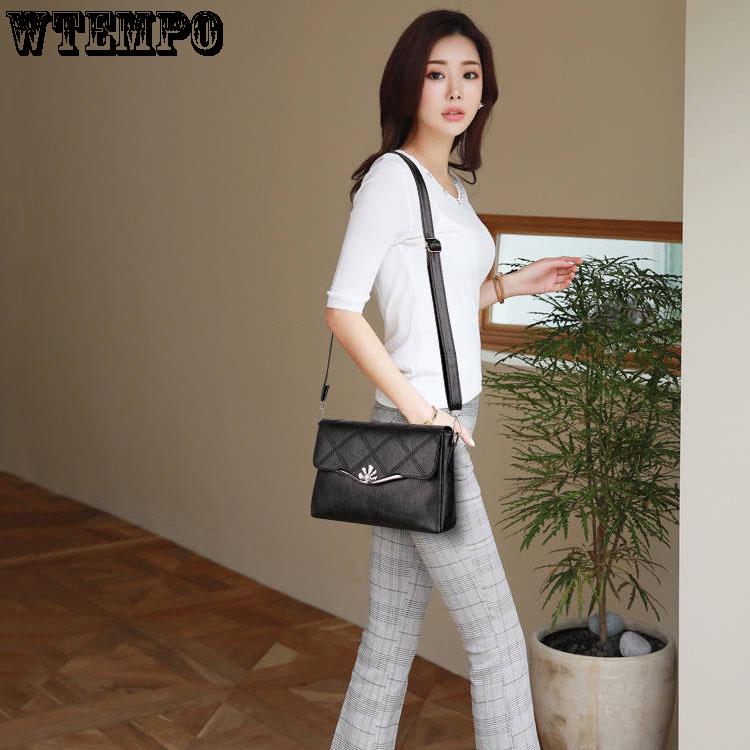 Cosmetic Bag Shoulder Bag Ladies Bag Fashion Messenger Bag Soft Leather Bag