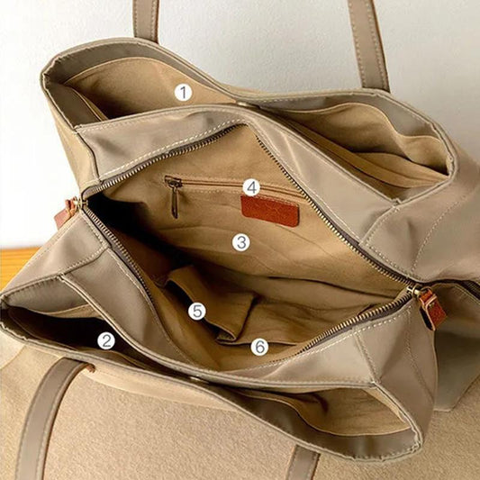 Oxford Cloth Bag Female Tote Bag Female Canvas Nylon Shoulder Bag Large Capacity Diagonal Bag Handbag