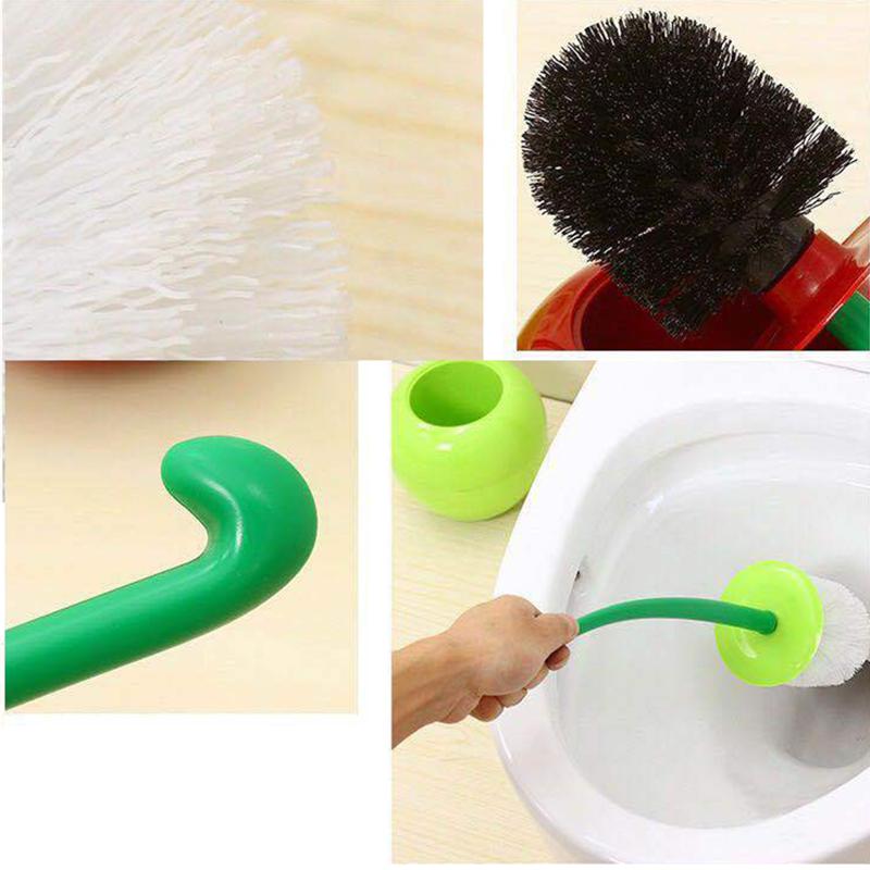 Toilet Brush Set Toilet Brush Toilet To Dead Corner Toilet Brush Toilet Cleaning Brush Clean Toilet Brush Cute Cherry Toilet Brush