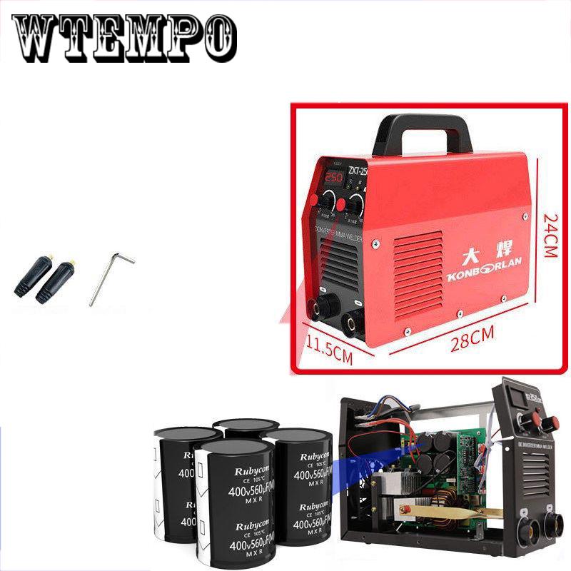 220V DC Mini Electric Arc Welding Machine Soldering Equipment MMA IGBT Inverter 250  Welder