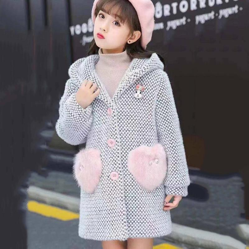 Children's Clothing Autumn and Winter Baby Warm Cotton Jacket Thick Coat Girls Overcoat