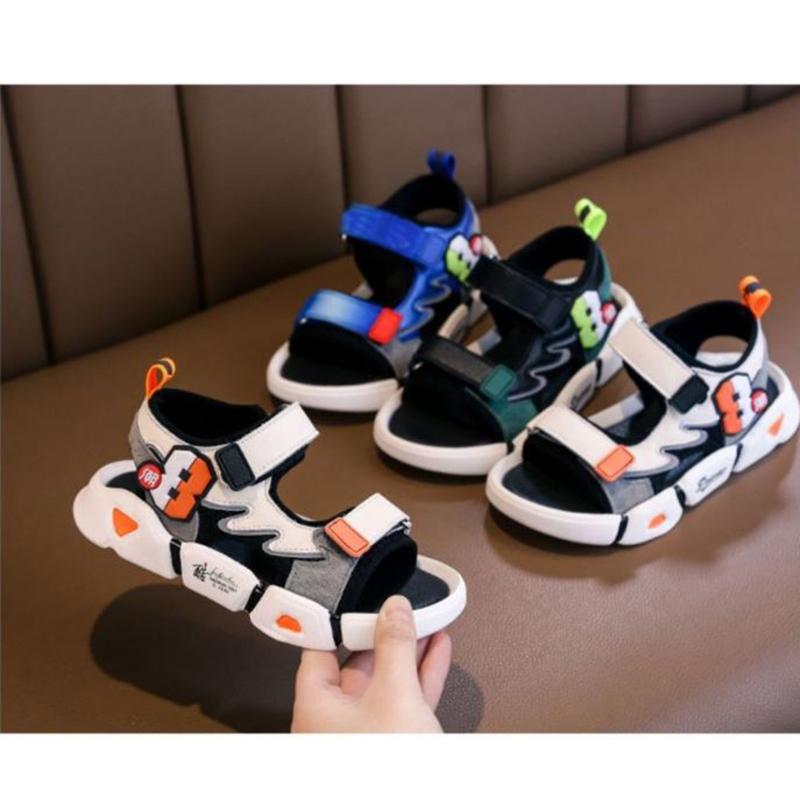 Boys  Girls Sandals  Summer Big Boys Soft-soled Non-slip Breathable Comfortable Shoes Lightweight