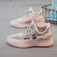 Female Bear Sneakers Student Summer Mesh Breathable Mesh Shoes Korean Version of Casual White Shoes