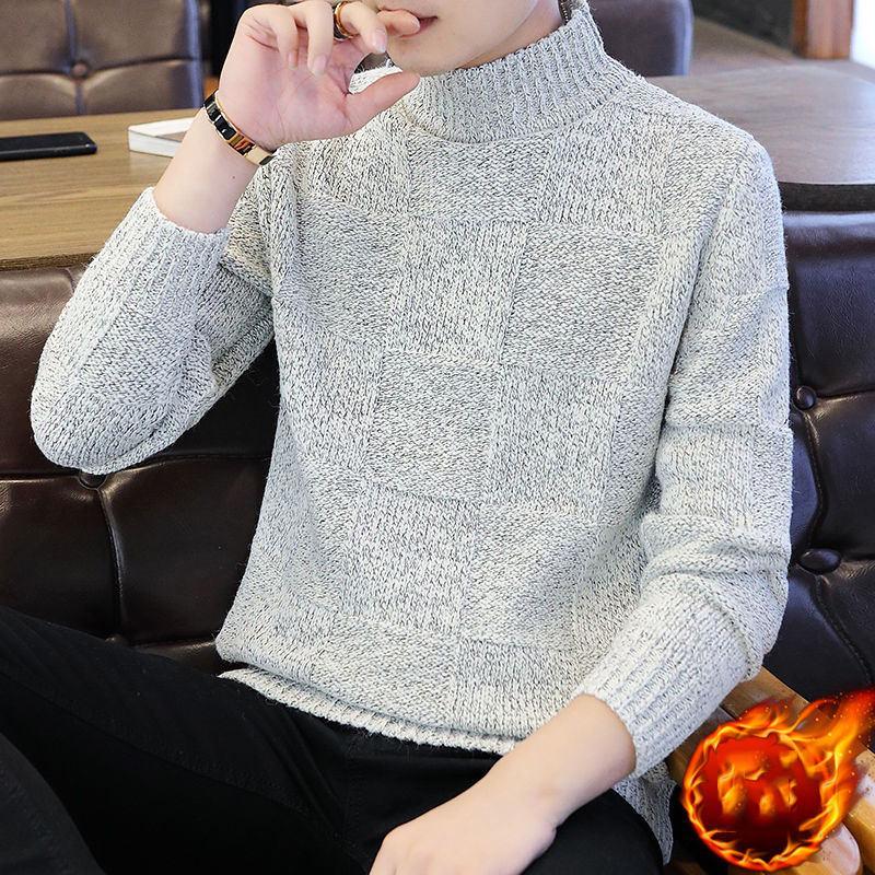 2019 Autumn Fashion Casual Sweater Slim Fit Knitting Mens Sweaters and Pullovers Men Pullover Men