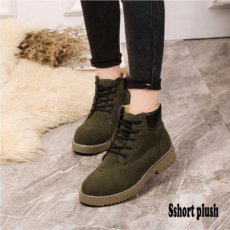 Snow Boots Women Winter Shoes 2019 Casual Ankle Boots Women Warm Fur Women Martin Boots Botas Mujer