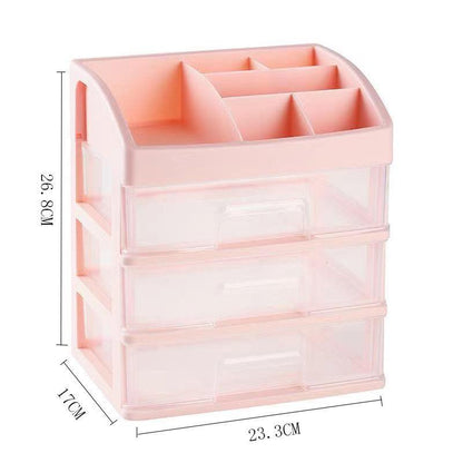 Makeup Drawer Organizer Jewelry Nail Polish Makeup Container Large Capacity Cosmetic Storage Box Desktop Sundries Storage Box