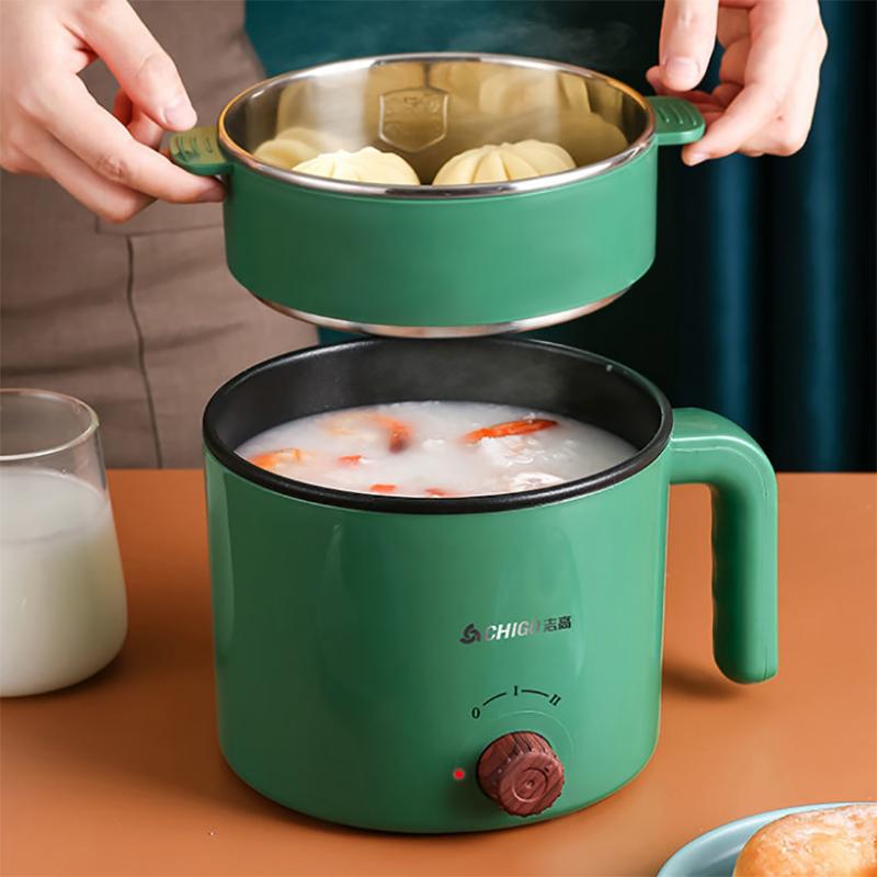 Electric Cooking Pot Dormitory Pot Student Pot Electric Pot Small Pot Household Multi-function Electric Cooking and Cooking All-in-one Pot