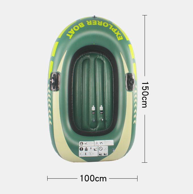 Inflatable Boat Thickened Fishing Boat Double Electric Kayak Inflatable Boat Wooden Boat 1/2 Person Rafting Boat Assault Boat