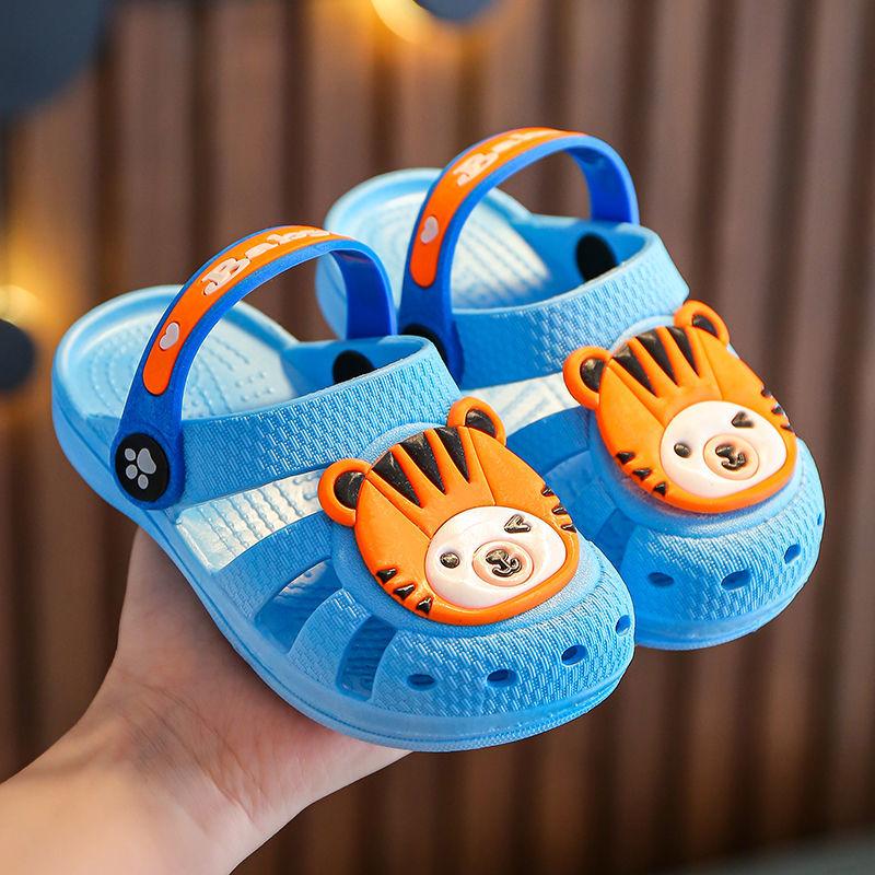 Boy's Sandals Summer Children's Non-slip Beach Sandals Soft-soled Non-slip Children's Sandals for Girls