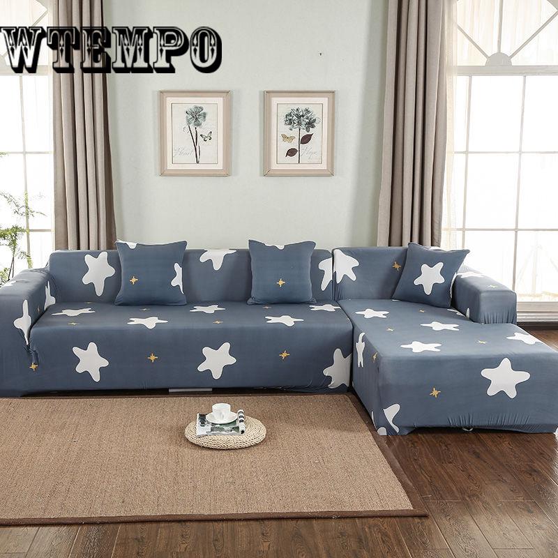 Sofa Covers Living Room Universal Stretch  Furniture Covers Sectional Sofa 1/2/3/4 Seat Slipcover