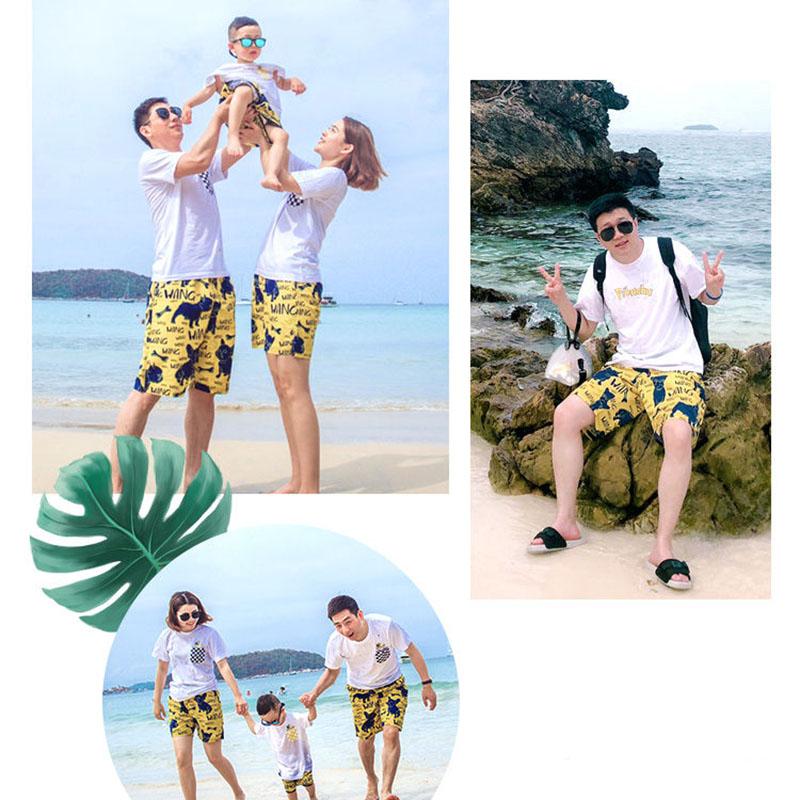 Summer Men's Shorts Beach Pants Men's Loose Big Pants Quick-drying Casual Home Five-point Pants Men's Trendy Plus Size