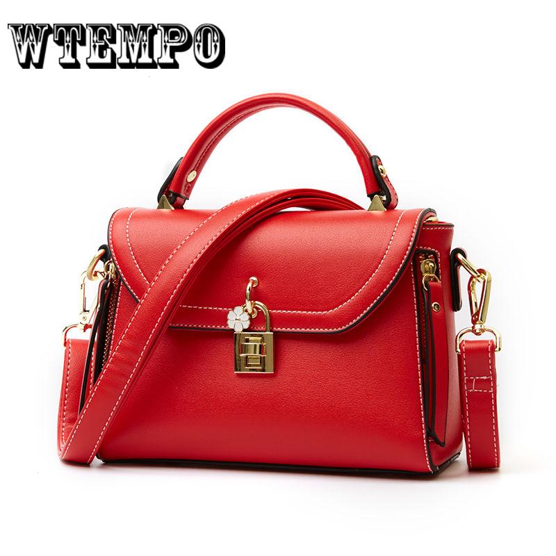 Women Shoulder Bag Fashion Plum Lock Handbags Women Party Banquet Tote Message Bag