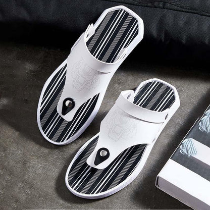 Flip-flop Sandals Men's Korean Style Trendy Beach Shoes Flip-flop Sandals Summer Men's Sandals Wear Non-slip Slippers