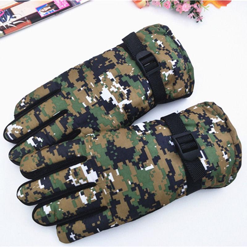 Warm Leather gloves Thick gloves Man fashion gloves Plush Cotton gloves Windproof gloves Winter