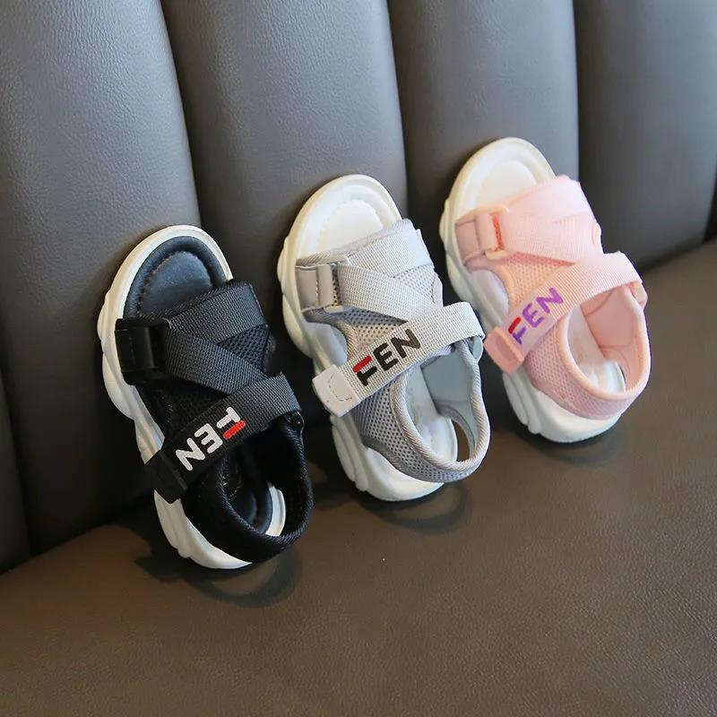 Kids Sandals Girls and Boys Summer Sandals Soft Sole Flat Casual Sandals Anti-slip Outdoor Beach Light Sandals