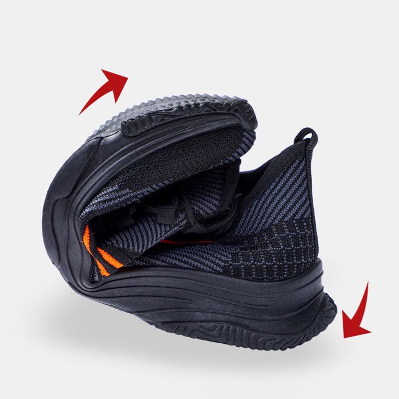 Summer Wild Running Shoes Fly Woven Mesh Breathable Casual Sports Shoes Lightweight Fashion Soft Sole Sneakers