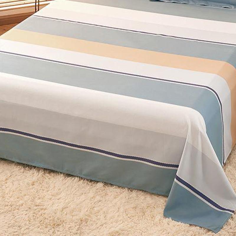 Sheets Single Thickening Spring Summer Skin-friendly Cotton Single Double Bed Single Extra Large Bed Sheet