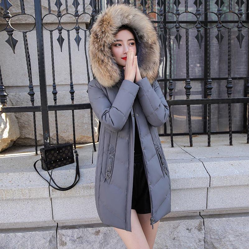 Warm Jacket Fashion Large Size Down Jacket Winter Woman's Cotton Clothing Woman's Winter Long Sleeve