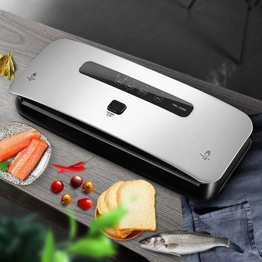 60Pcs Bags for Free  Food Vacuum Sealer  Automatic Commercial Household Food Vacuum Sealer Packaging Machine