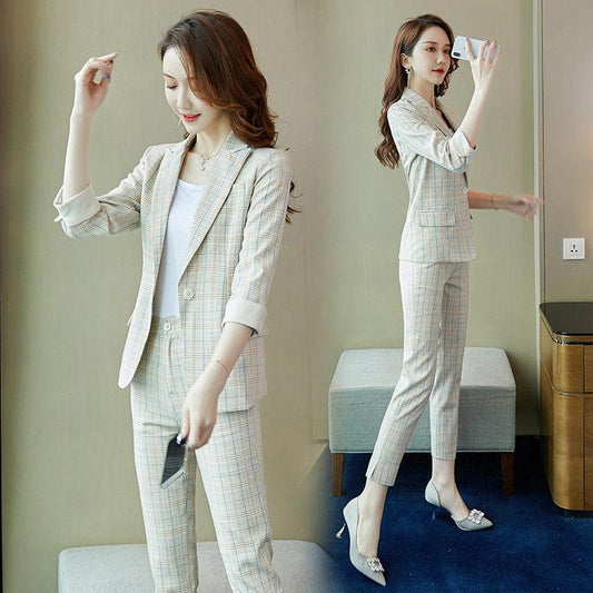 Women's All-match Suit Jacket Spring and Autumn Fashion Korean Style Professional Suit