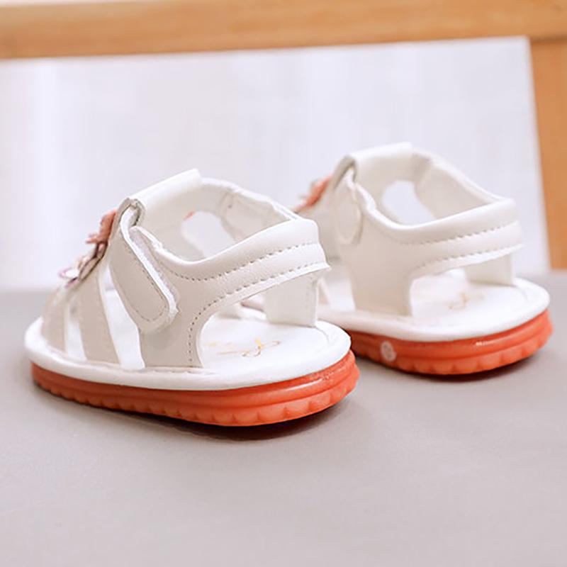 Summer Baby Sandals Female One-year-old Baby Soft-soled Baby Shoes Non-slip Baotou Princess Called Shoes 1-2 Years Old