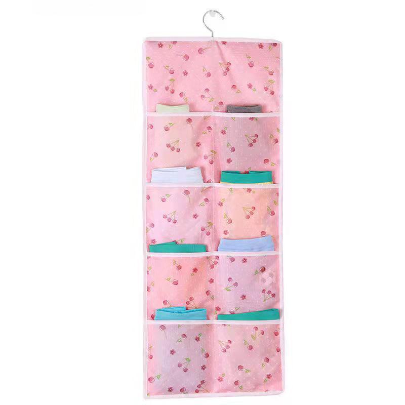 Underwear Storage Hanging Bag Clothing Panties Socks Storage Bag Dormitory Door Hanging Bag Wardrobe Closet Storage Hanging Bag