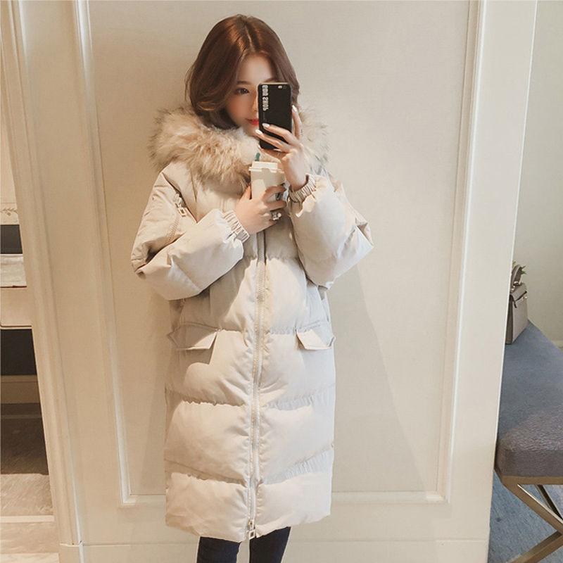 Women's Padded Winter Coat, Bread Suit, Student Korean Style Loose Cotton-padded Coat, Mid-length Thick Padded Jacket