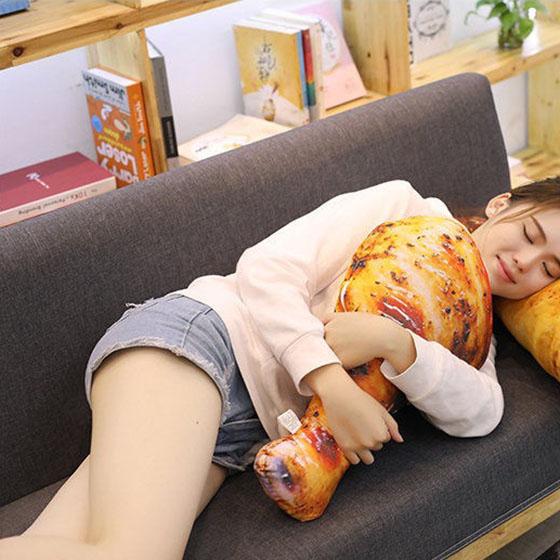 Simulation Big Chicken Leg Pillow Funny Plush Toys Cute Creative Super Large Personality Kids Plush Toys