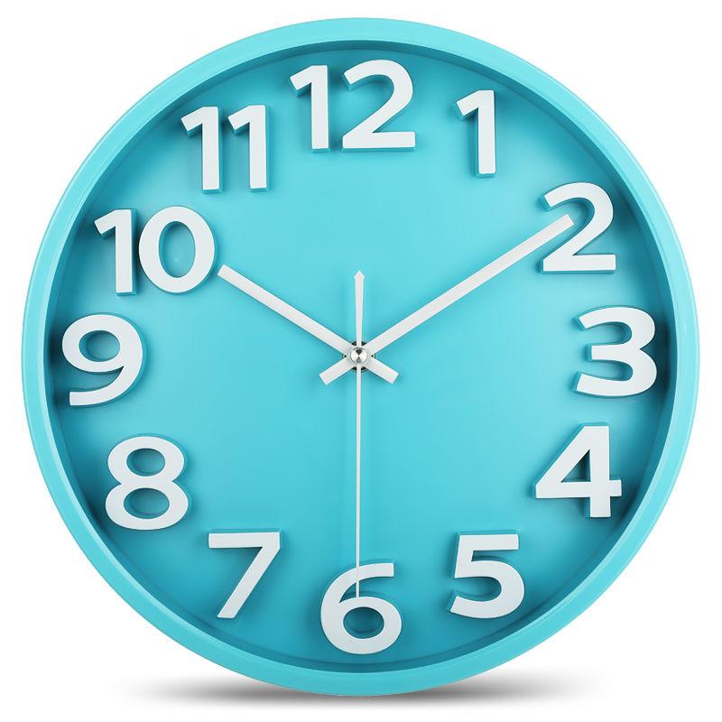 Three-dimensional Creative Wall Clock Mute Clock Living Room Wall Watch Quartz Clock Modern Family Fashion Simple Clock