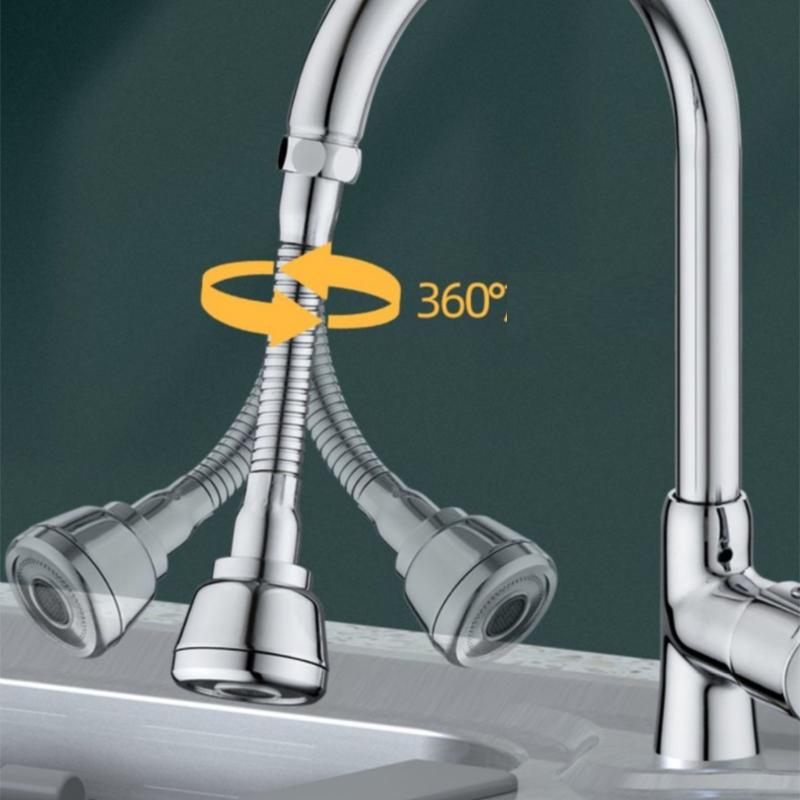 Kitchen Faucet Universal Joint Splash Water Extension Faucet Universal Bubbler Filter Pressurized Shower Household