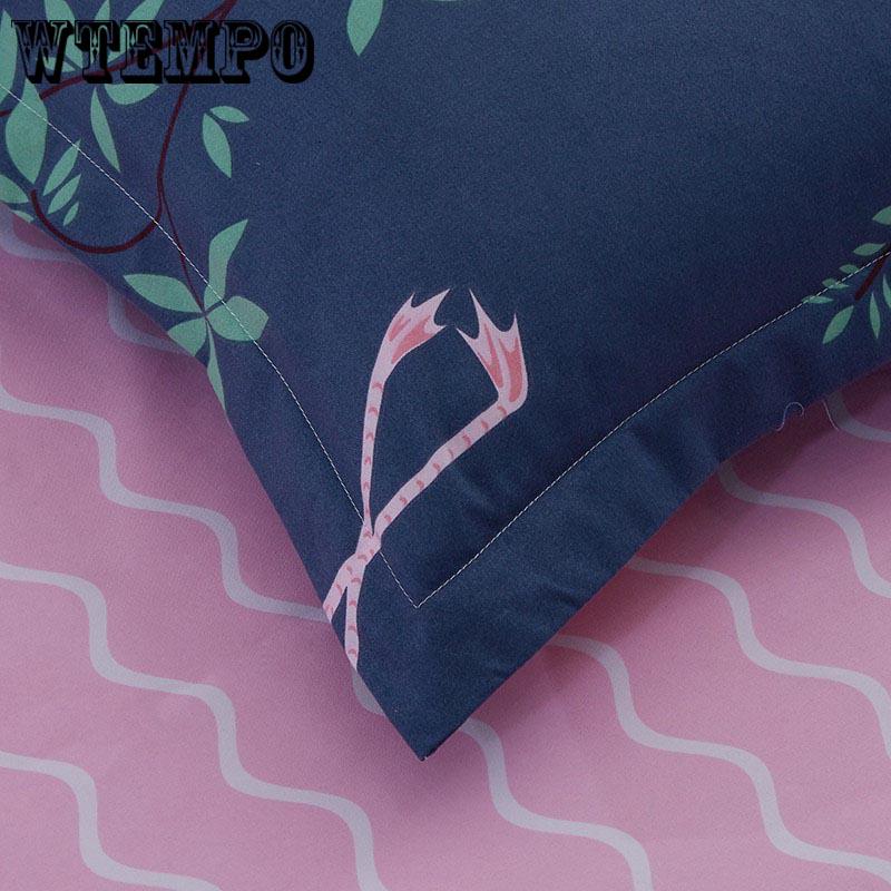 Oil Printing Bedding Sheet Set 4pcs Duvet Cover Set Bedroom Decoration Bed Sheet Quilt