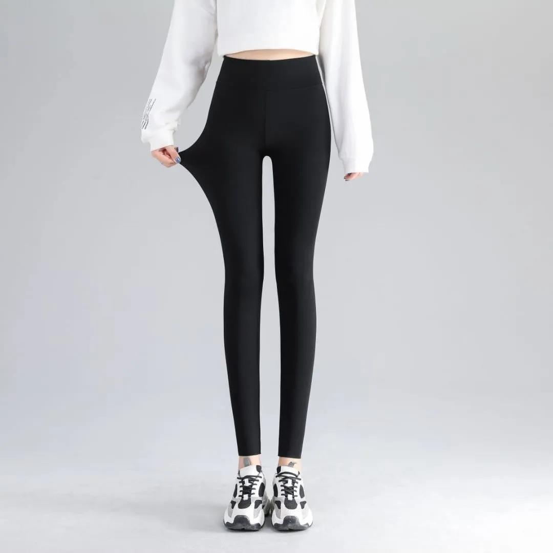 Winter Warm Leggings Women Super Elastic Velvet Thick Legging High Waist Thermal Slim Leggings Women