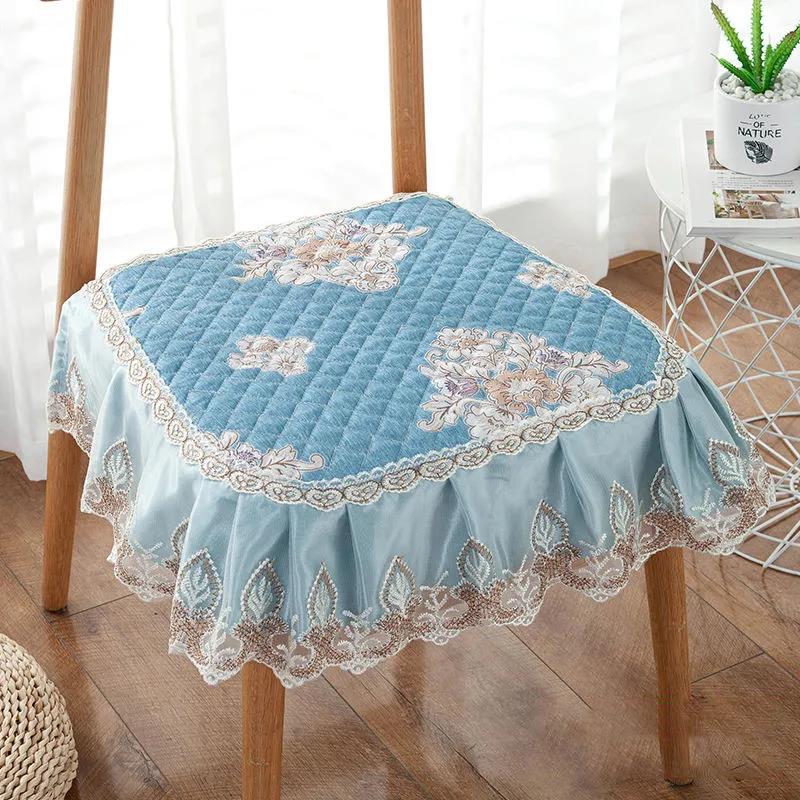 Cushion Home Dining Chair Cushion Four Seasons Universal European-style Anti-slip Board Stool Cover Cushion