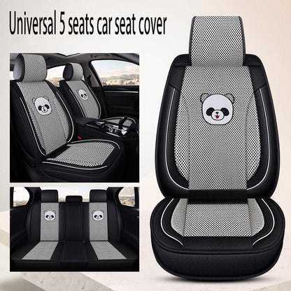 Leather 5 seats Universal Car seat cover Waterproof Car Seat Cover Universal 5 set Auto Seat Cushion