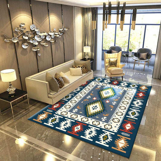 Moroccan Living Room Carpet Vintage Rugs for Bedroom Carpets Sofa Coffee Table Rug Ethnic Floor Mat