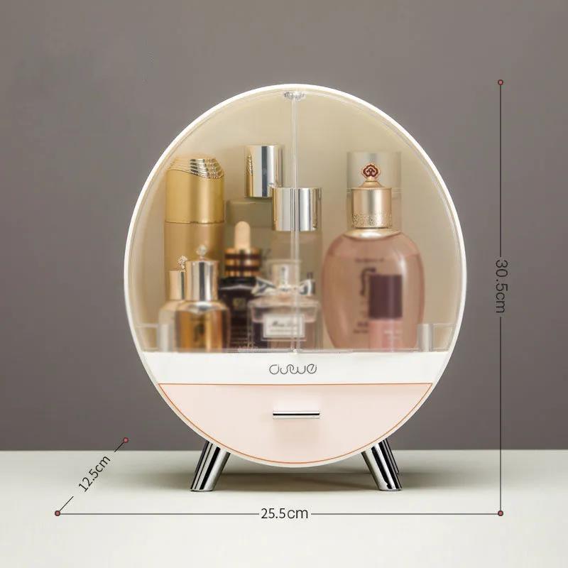 Home Fashion Drawer Makeup Storage Box Bathroom Brush Lipstick Holder Desktop Acrylic Jewelry Cosmetic Skin Care Organizer Rack