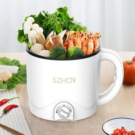 Multifunctional Electric Cooker Mini Electric Home Small Pot Electric Frying Pan Electric Steamer Noodle Pot Student Dormitory Pot