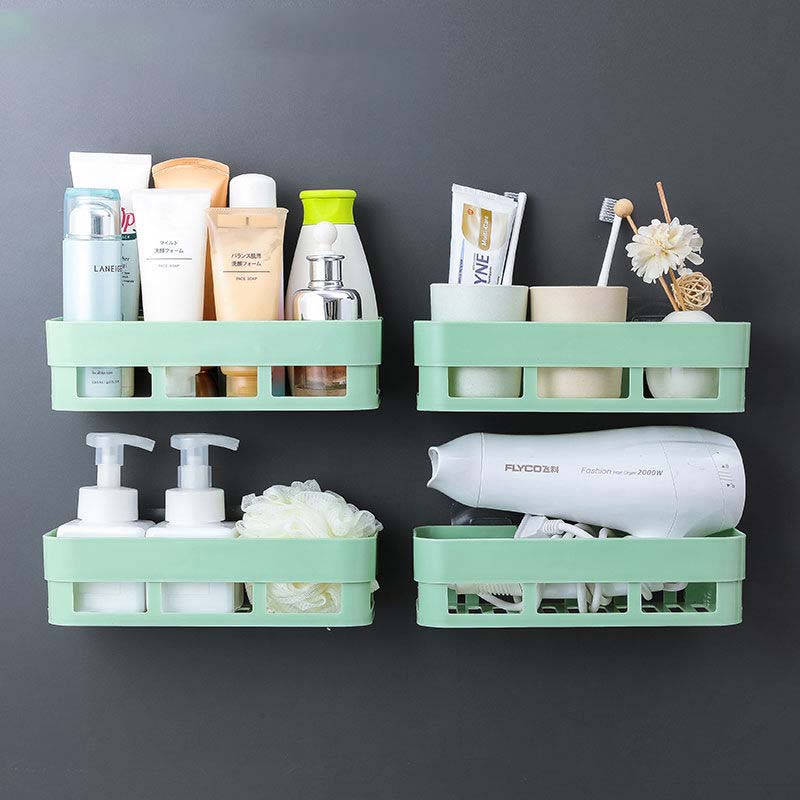 Bathroom Wall-mounted Storage Rack Organizer Multi-function Desktop Storage Box