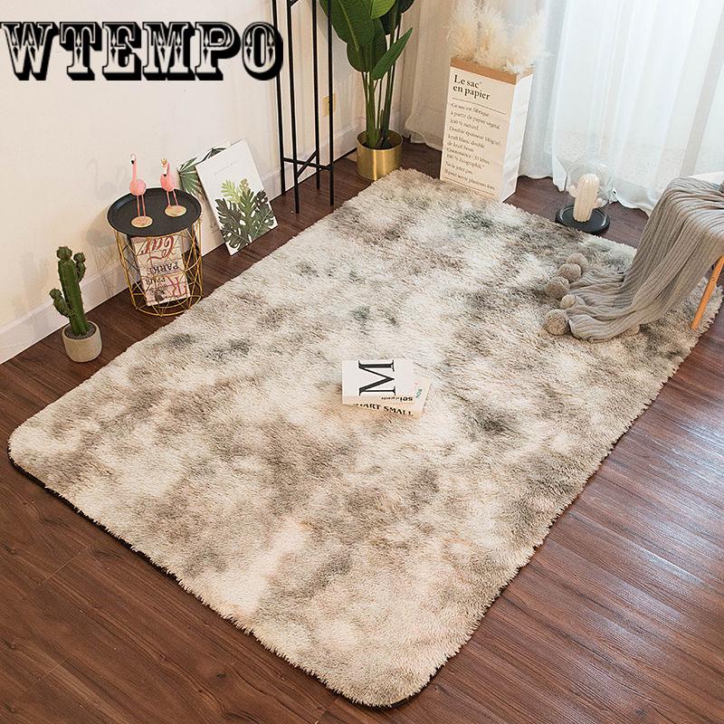 Soft mat coffee table mat thick plush carpet non-slip carpet living room carpet bedroom blanket