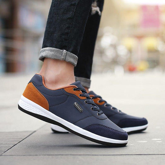 2020 New Men Shoes Lace-Up Fashion Breathable Men Casual Shoes Brand Men Sneakers Men FLats